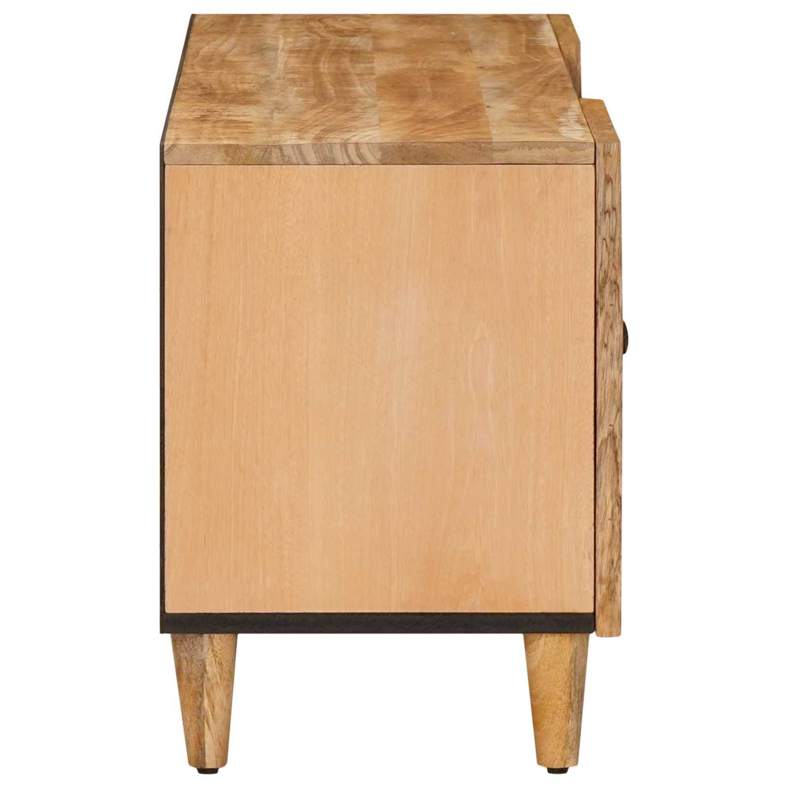 vidaXL Stauraumschränke Braun 105 x 33,5 x 46 cm Massivholz Mango