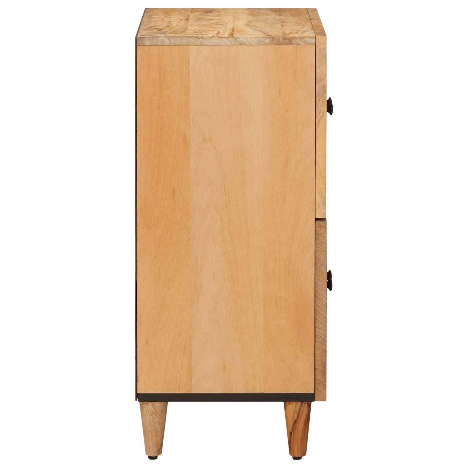 vidaXL Stauraumschränke Braun 60 x 33,5 x 75 cm Massivholz Mango