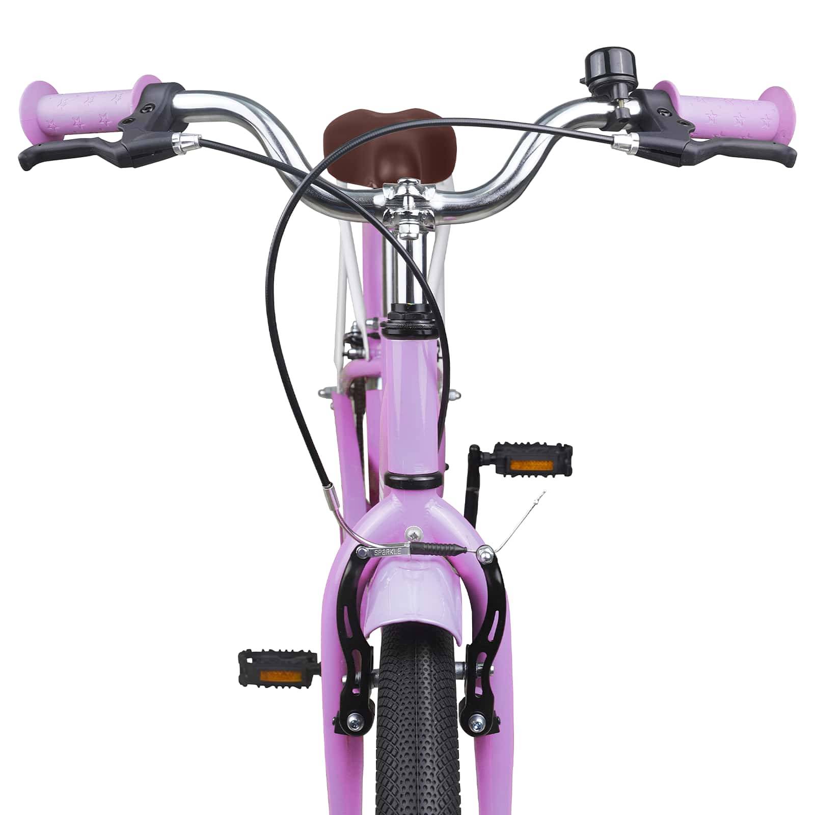 vidaXL Kinderfahrrad 18 Zoll für 5-7 Jahre alt Lila