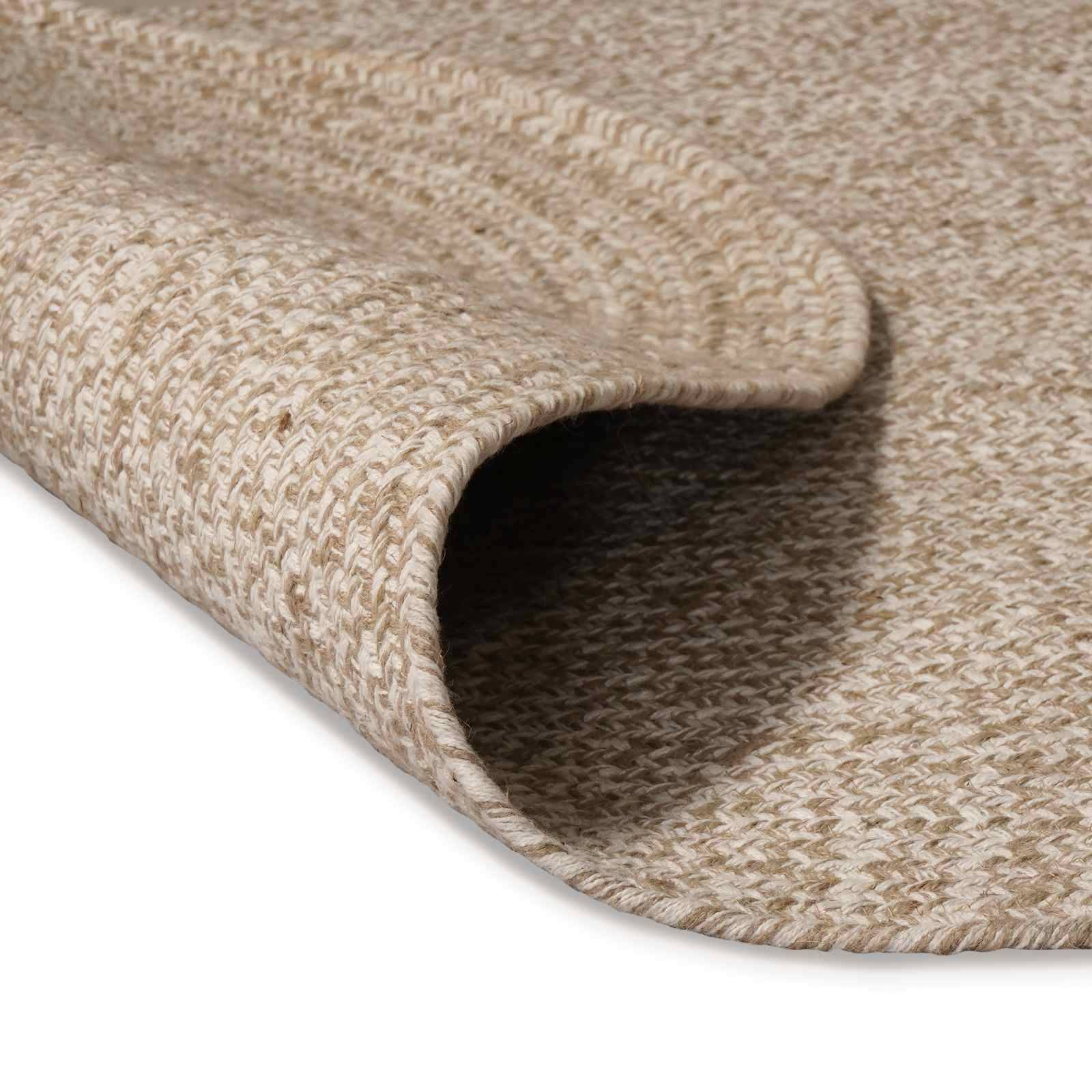 vidaXL Bereichsteppiche Weiß 205 x 305 cm Jute