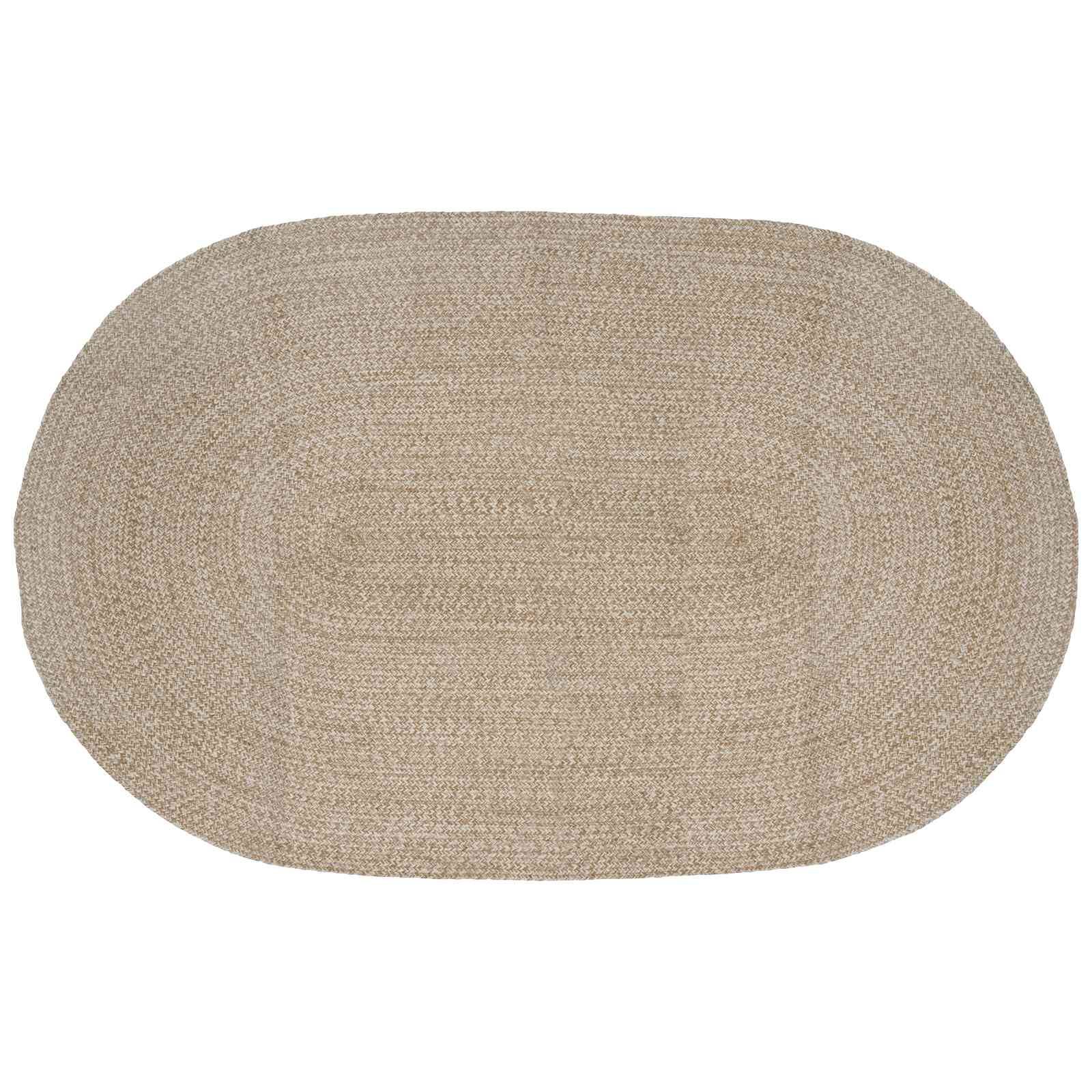 vidaXL Bereichsteppiche Weiß 205 x 305 cm Jute