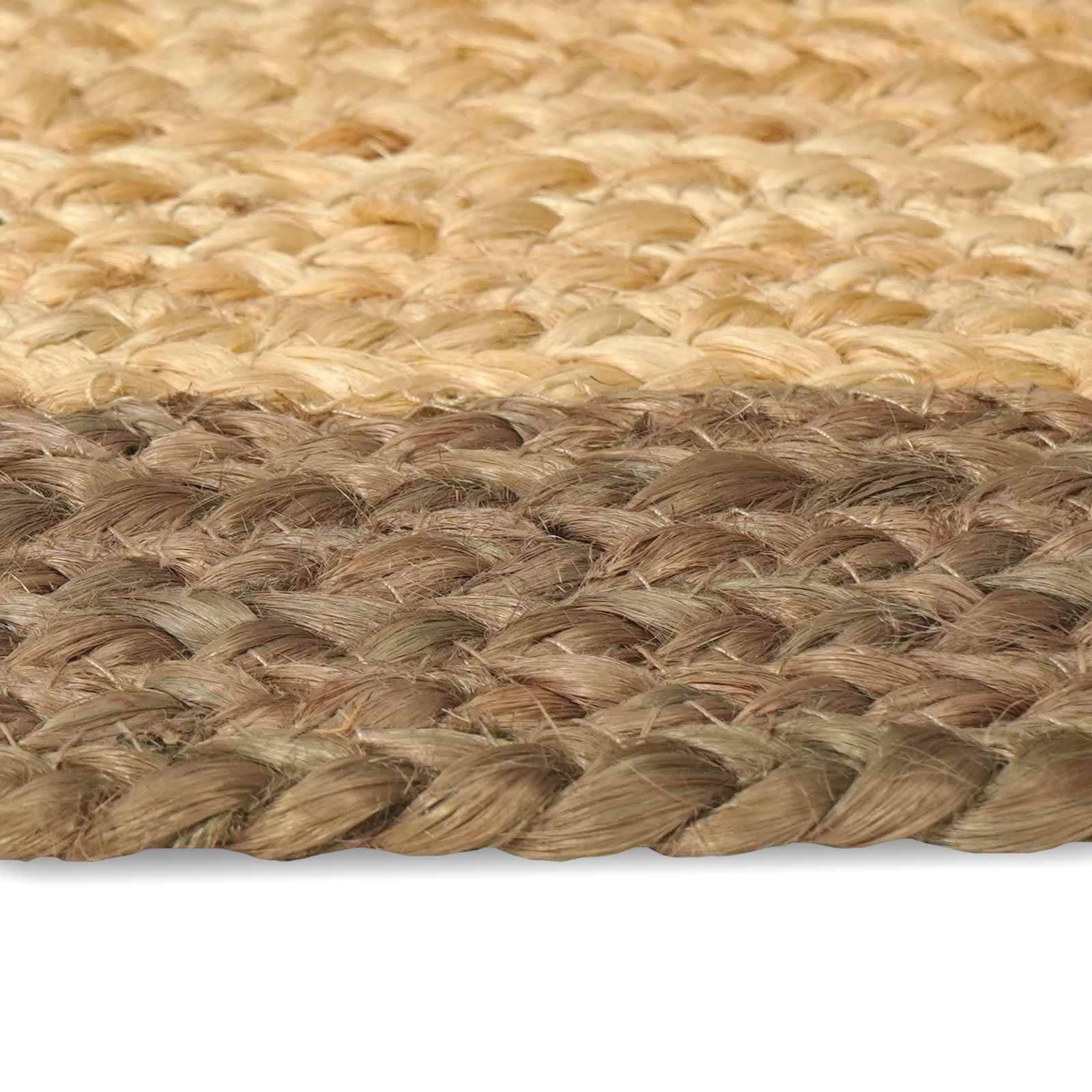 vidaXL Bereichsteppiche Grau 60 x 250 cm Jute