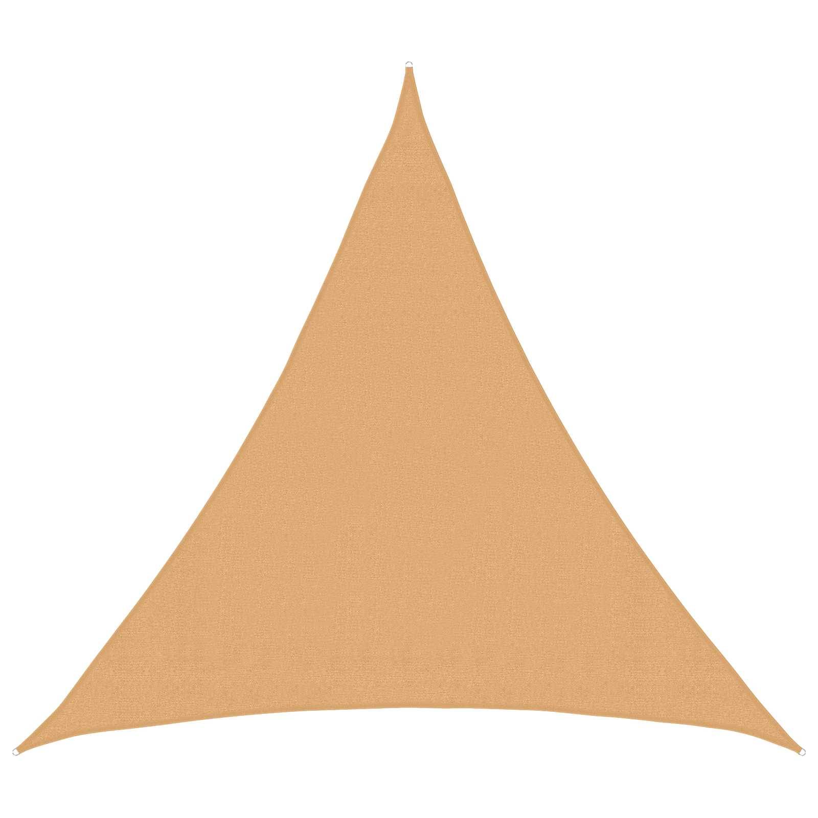 vidaXL Sonnensegel Sand 2 x 2 x 2 m HDPE