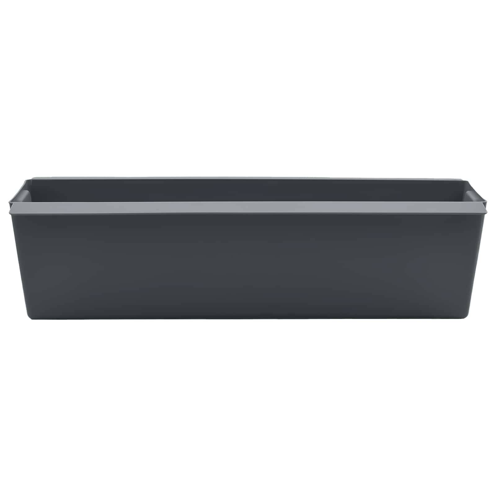 vidaXL Blumenboxen für Euro-Paletten 24 pcs Grau 36 x 13,5 x 9,5 cm