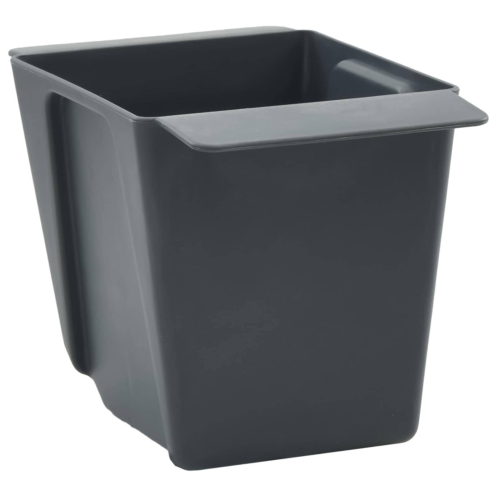vidaXL Blumenboxen für Euro-Paletten 12 pcs Grau 13,5 x 9 x 9,5 cm