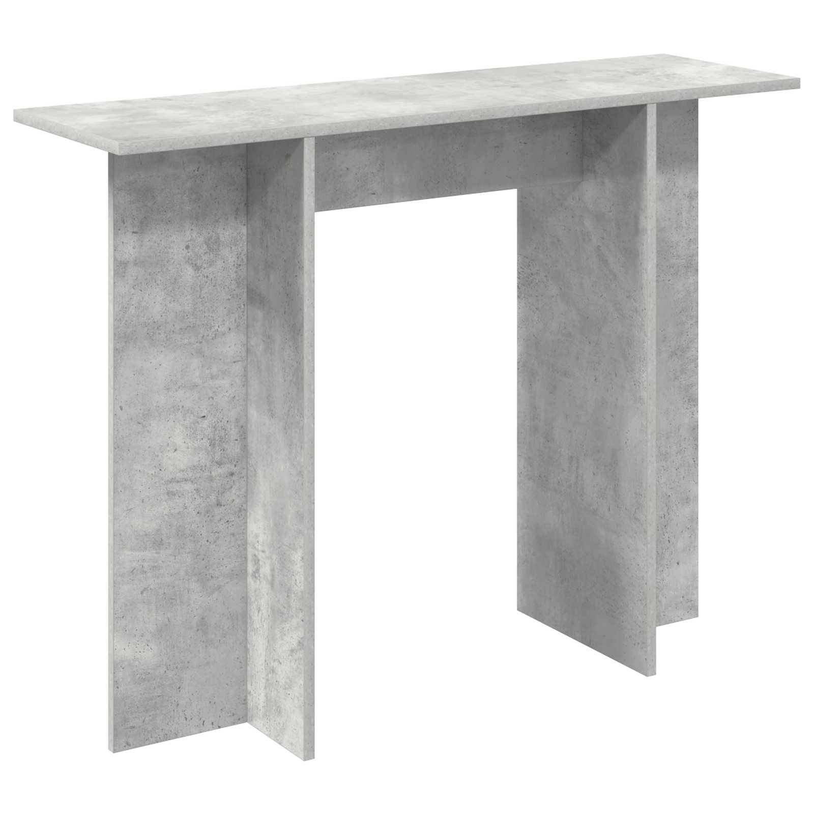 vidaXL Konsolentisch Betongrau 100 x 30 x 75 cm Holzwerkstoff