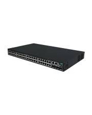HPE Networking Comware 2150 48p 10M/100M/1G PoE+ 4p SFP+ 1G/10G 770W - Switch - L3 - managed - 48 x 10/100/1000Base-T (P