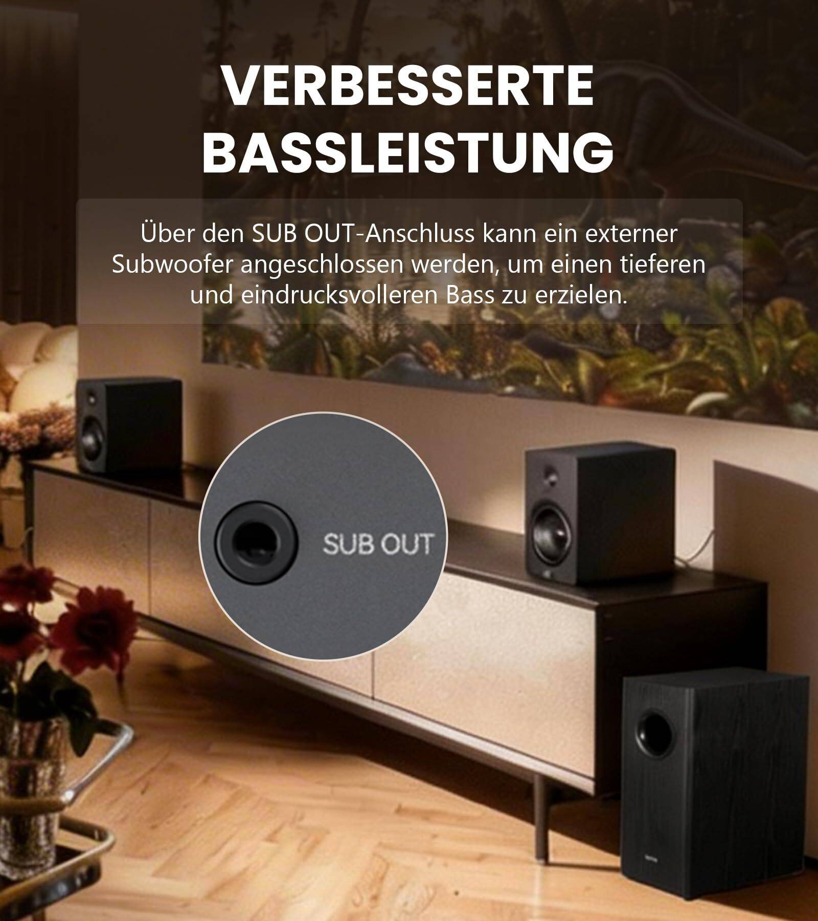 Edifier M90 PC-Lautsprecher, 100W RMS, Hi-Res Audio, LDAC, Bluetooth 6.0 – Schwarz