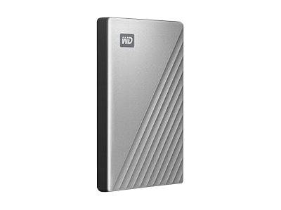 WD My Passport Ultra WDBFTM0040BBL - Festplatte - verschlüsselt - 4 TB - extern (tragbar)
