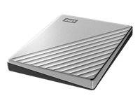 WD My Passport Ultra WDBFTM0040BBL - Festplatte - verschlüsselt - 4 TB - extern