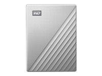 WD My Passport Ultra WDBFTM0040BBL - Festplatte - verschlüsselt - 4 TB - extern