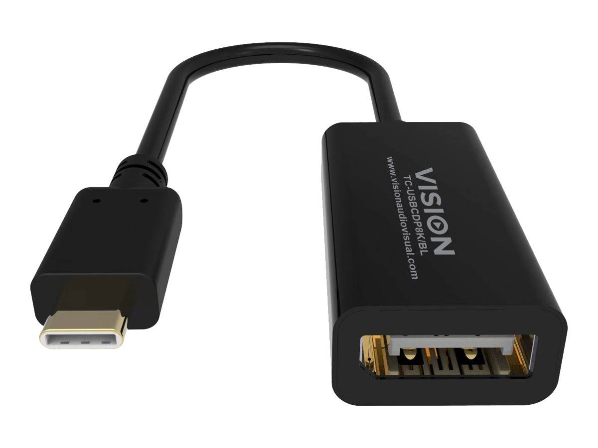 Vision Videoadapter - USB-C (M) zu DisplayPort (W)USB 3.1 - 15 cm - 8K60Hz (7680