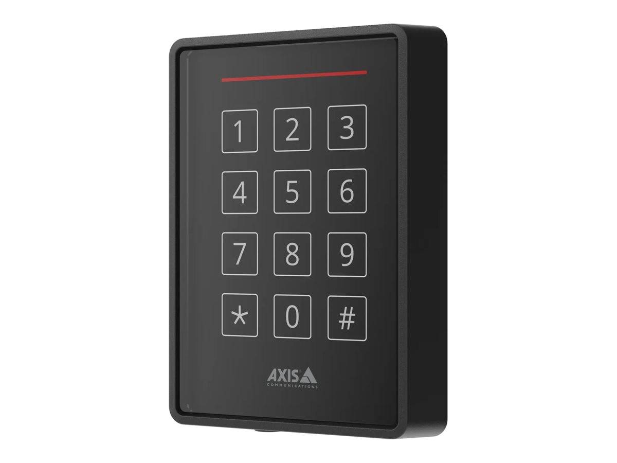 Axis A4131-E Reader - RFID berührungsloser Leser/Tastaturkabelgebunden - Schwarz