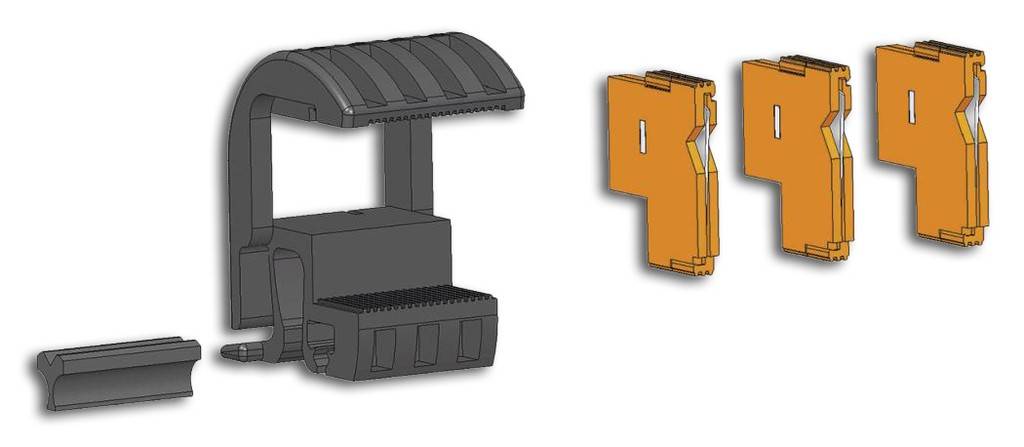 Messerblock für Abisolierwerkzeug CST-vario