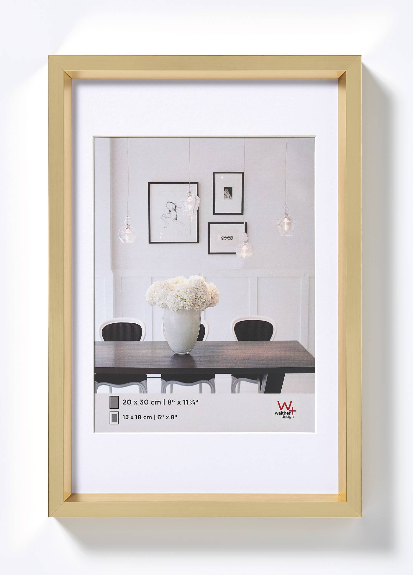 BILDERRAHMEN Steel Style Kunststoff Rahmen 50x70 cm Stahl