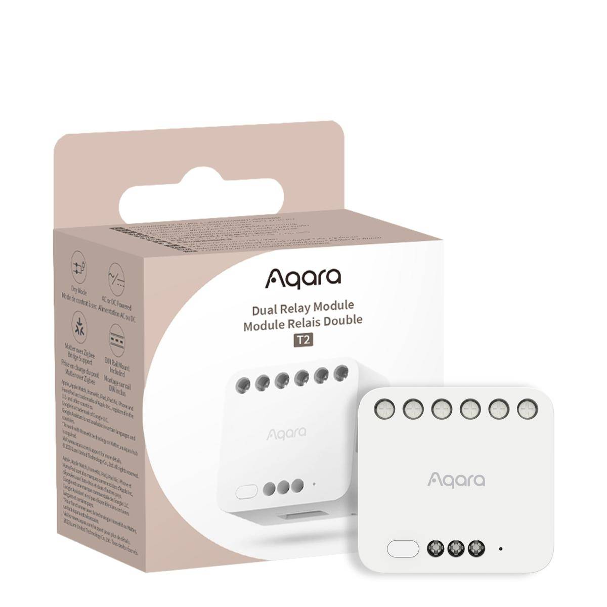 AQAZDCM-K01 - Dual Relay Module T2 (Zigbee)