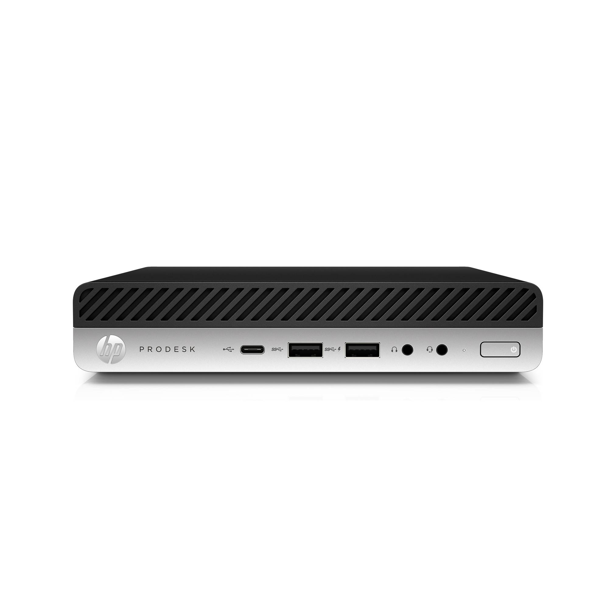 HP ProDesk 600 G4 (DM Mini) PC-System Intel Core i3-8100T 8GB RAM 128GB SSD Win11 Pro
