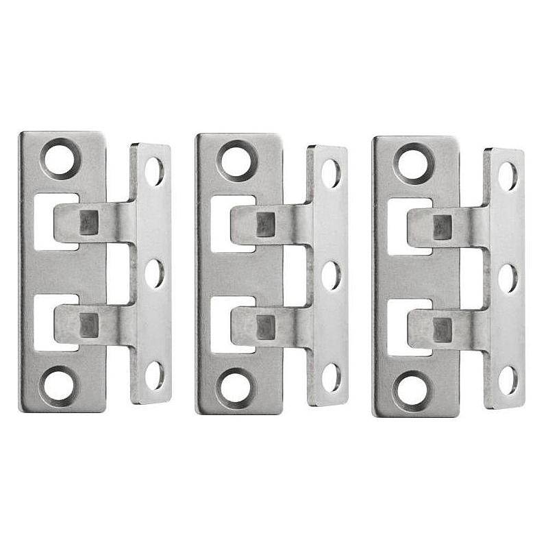 3er ABUS TAS102 leichte Scharnierseiten-Sicherung