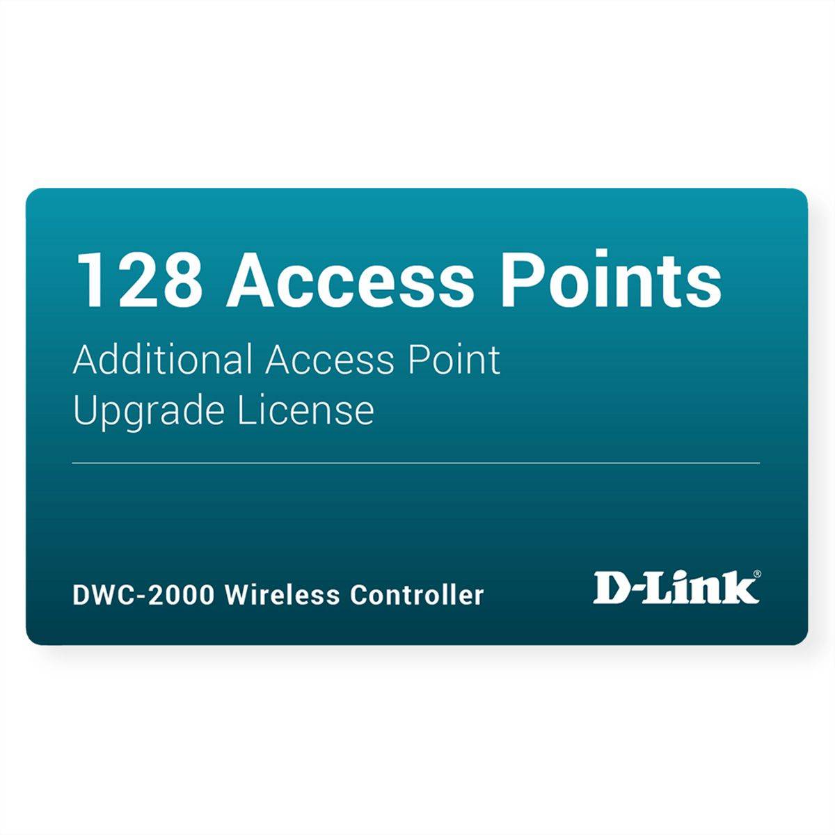 D-Link-Lizenzkarte für „128 Zugriffspoints
