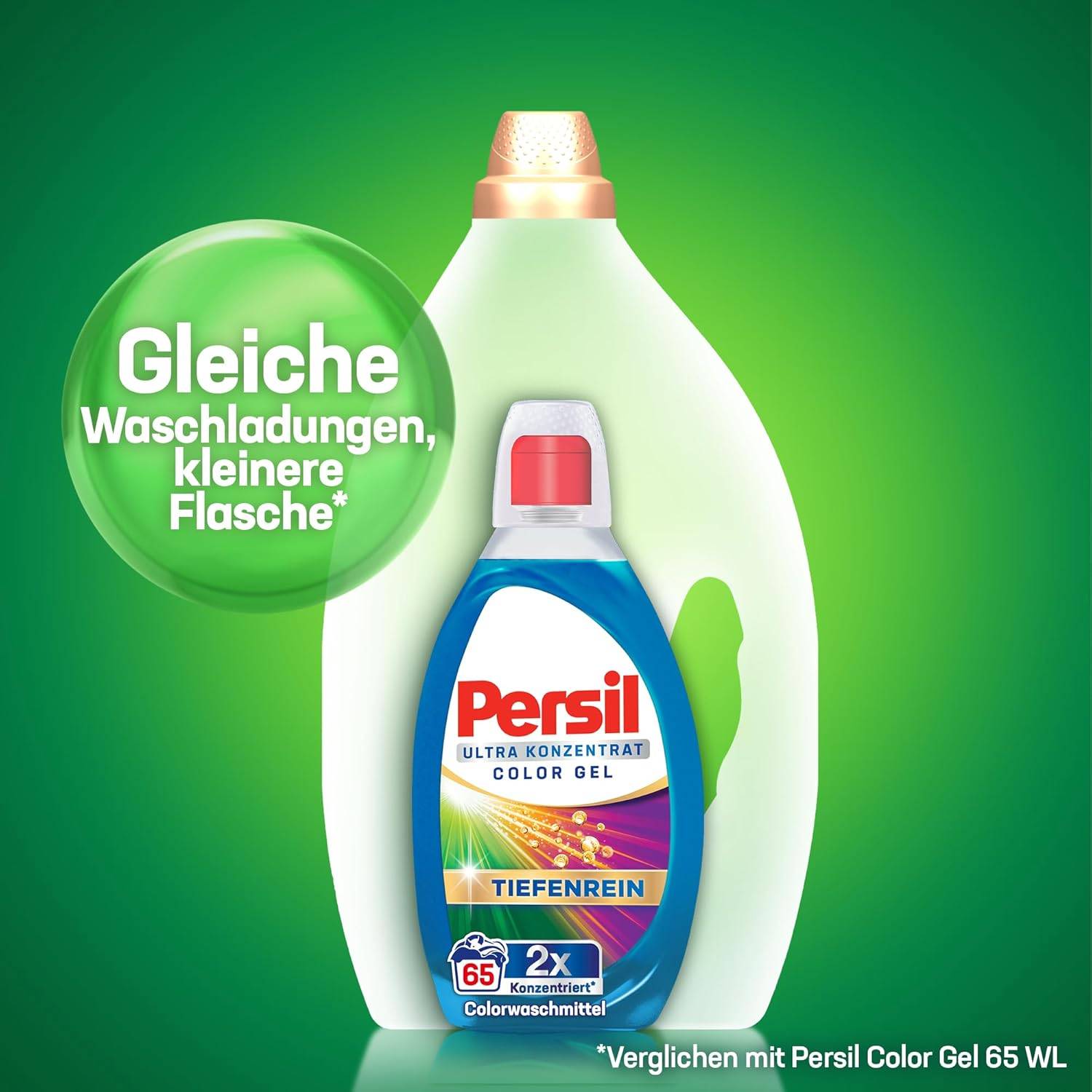 Persil Ultra Konzentrat Color Waschmittel 2x65 Waschladungen Flüssigwaschmittel
