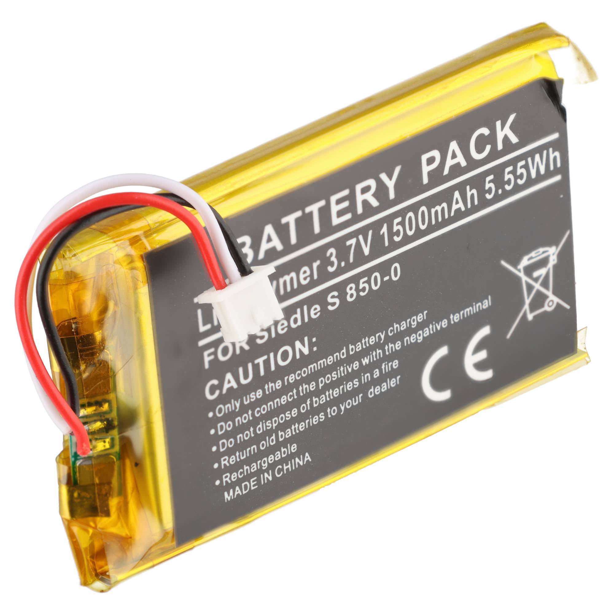 Akku passend für Siedle S 850-0 3,7 Volt 1500mAh 5,55 Wh