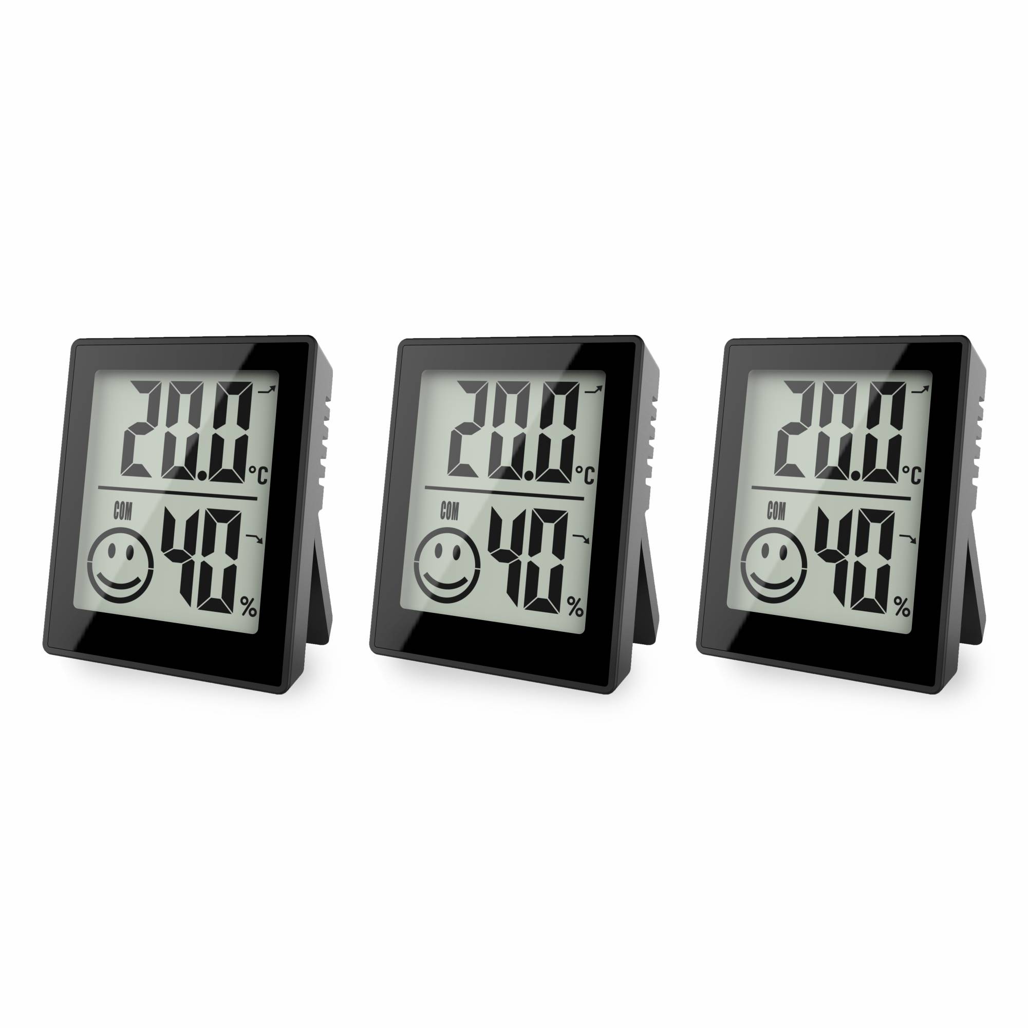 Thermo-/ Hygrometer-Set - 4-LD6804-2
