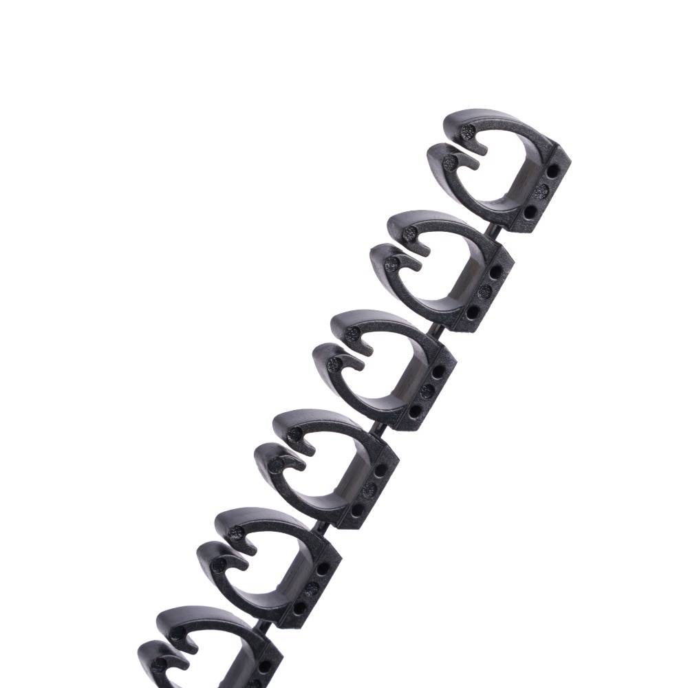 Offgridtec Kabelmarker Clips 0–9, 100 Stück, für 4 mm² Kabel, je 10x Zahl
