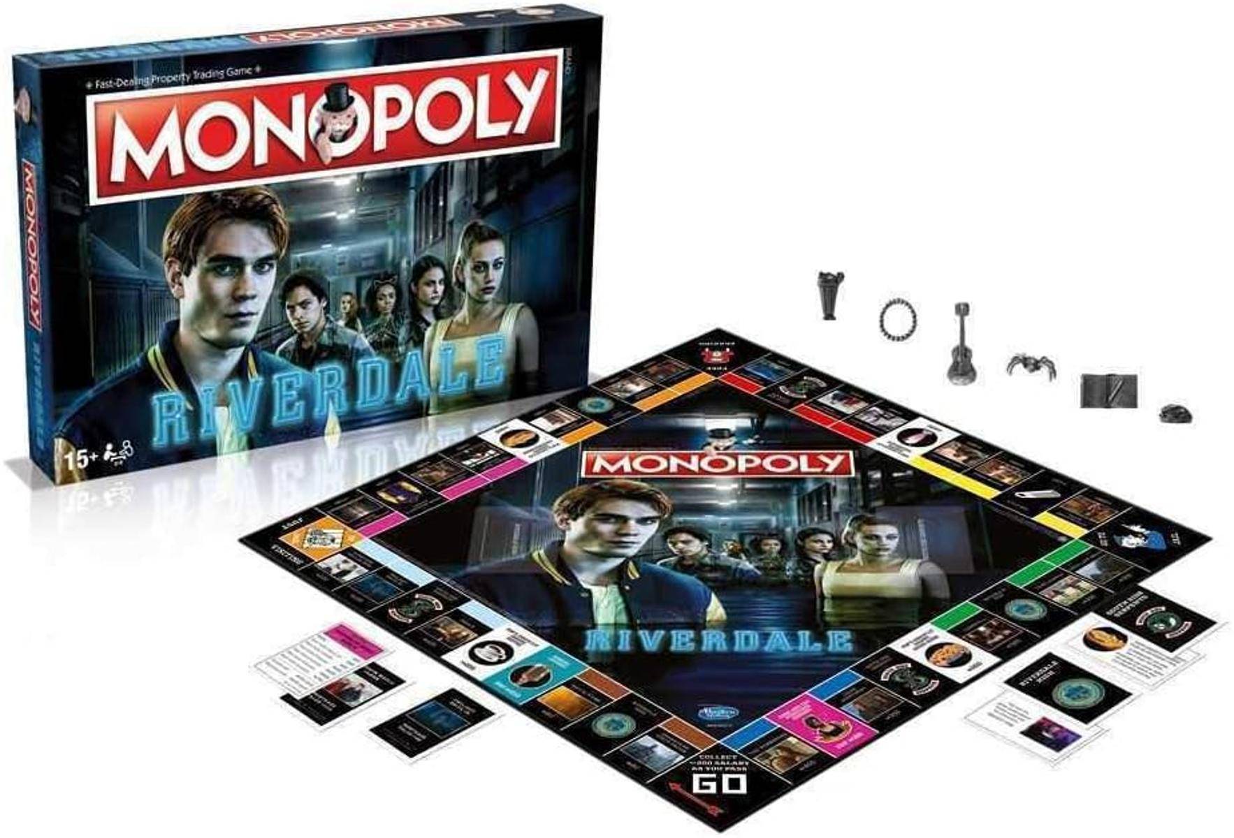 Hasbro Riverdale Monopoly-Brettspiel Join Veronica Archie Jughead Betty 8+