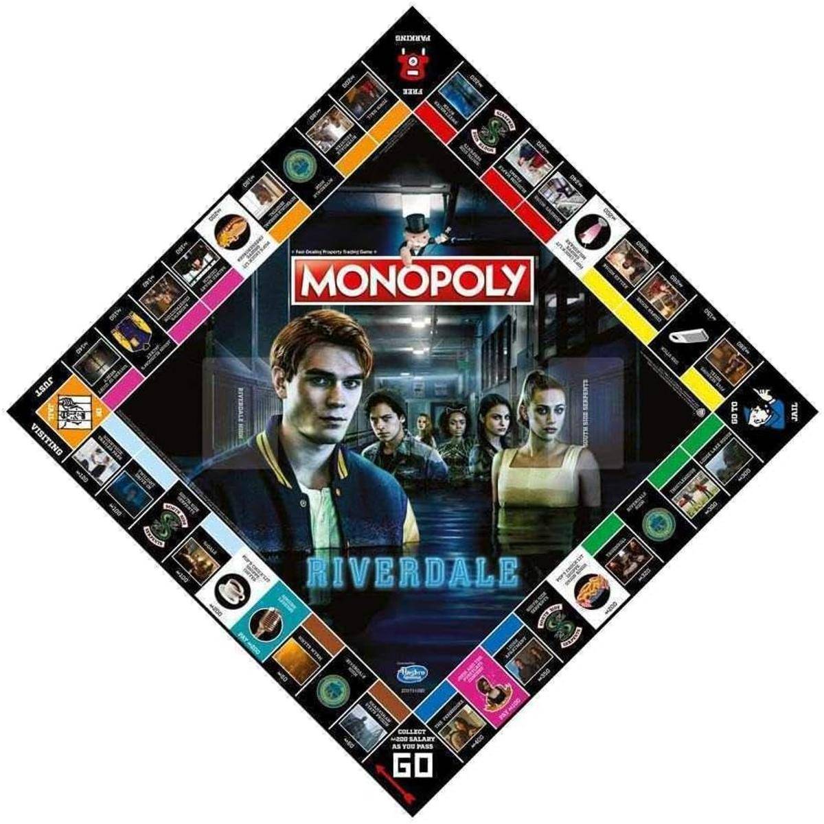 Hasbro Riverdale Monopoly-Brettspiel Join Veronica Archie Jughead Betty 8+