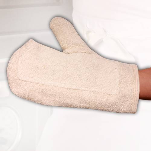 Hitzeschutzhandschuh Backhandschuh OKTOBERFEST, Baumwolle, Größe 33cm, Natur, 6 Paar
