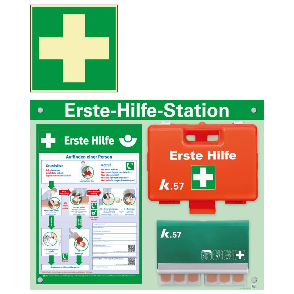 K.57 Erste-Hilfe-Station Premium Light,Koffer DIN13157,K.57 QuickFix,585x475x3mm