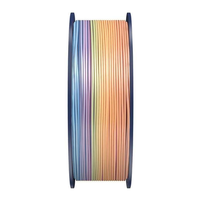 Sunlu PLA+ Silk Rainbow Filament, 1,75mm, 1kg - Farbton: Silk Rainbow 04