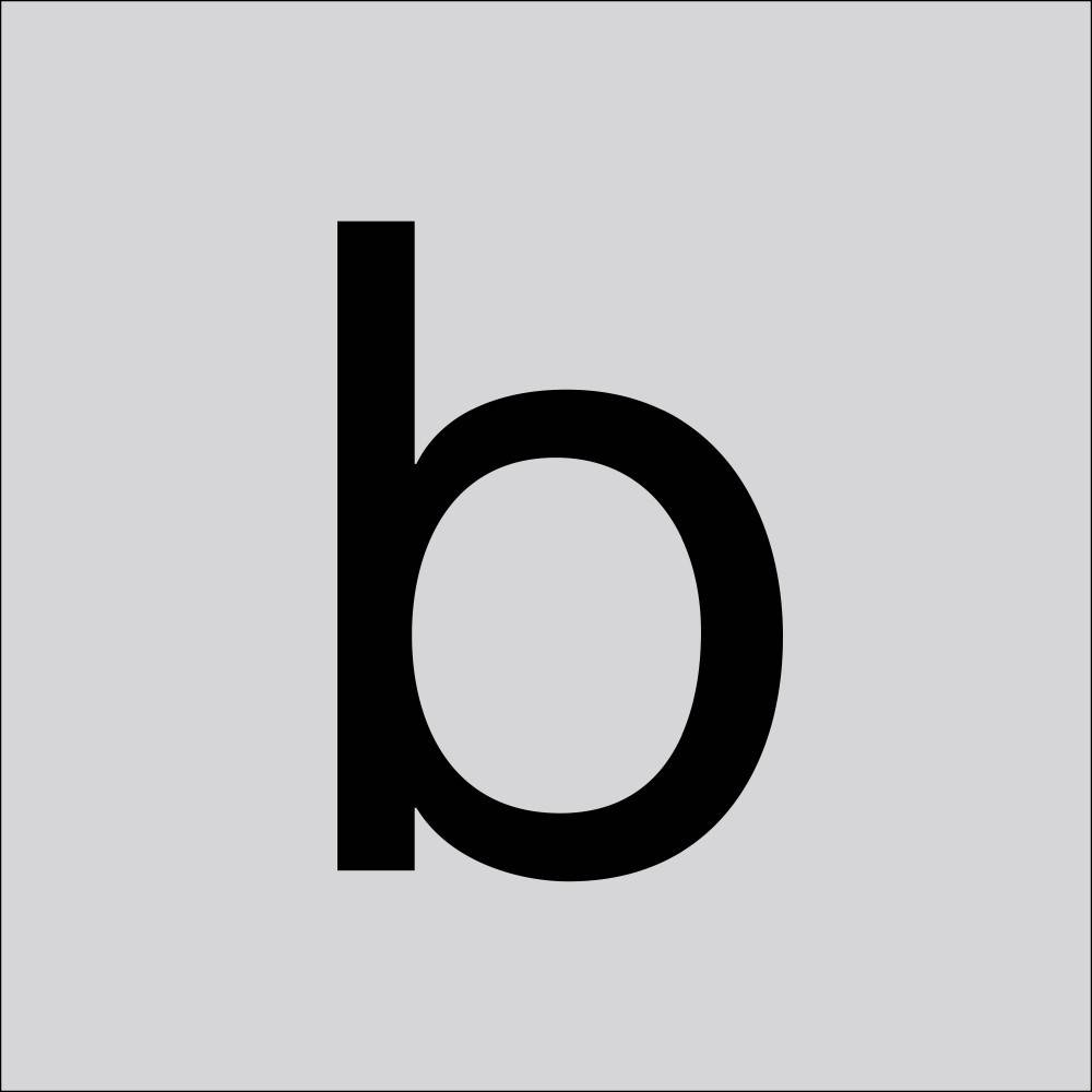 RZB Buchstabe 99222.013.B-K