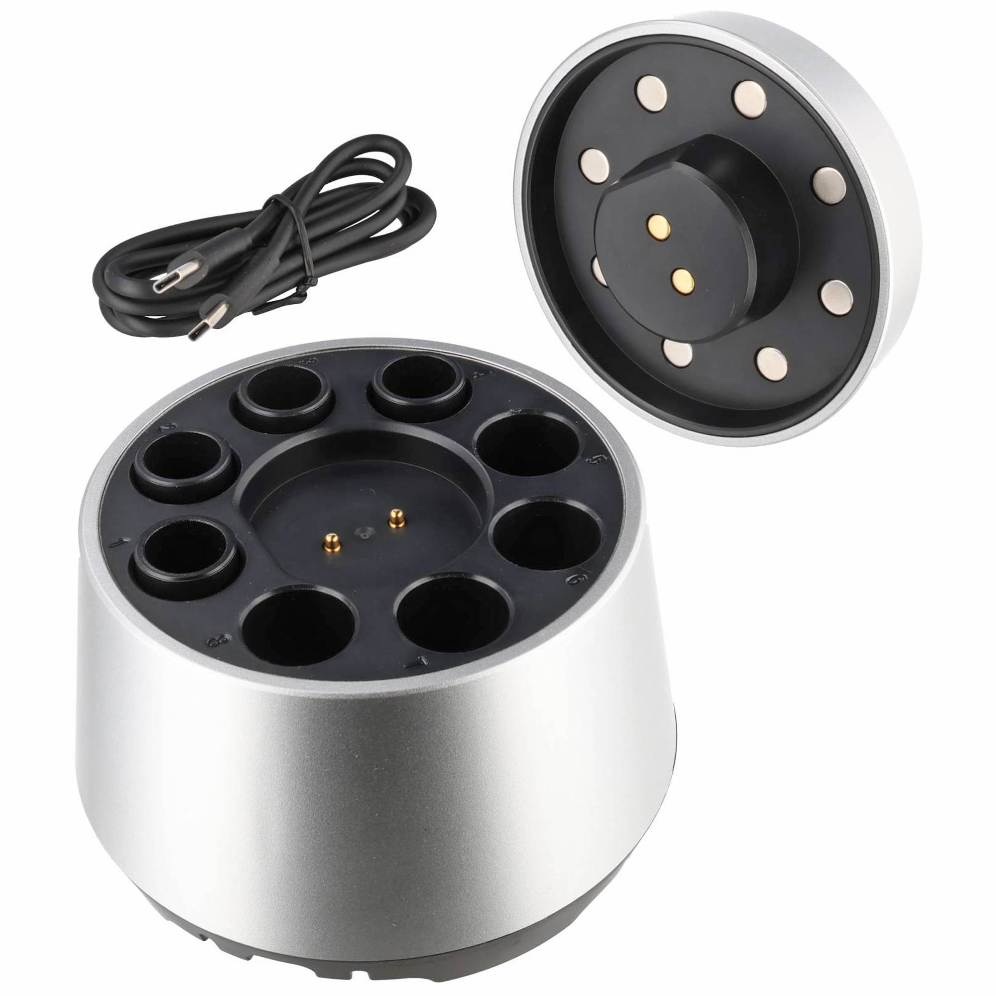 Xtar L8 Box Ladegerät speziell für Li-Ion 1,5V und Ni/MH 1,2V Akkus AA/AAA