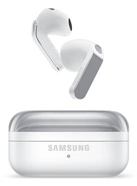 Samsung Wireless In-Ear-Kopfhörer Galaxy Buds4 Weiss - Kopfhörer - 6.1