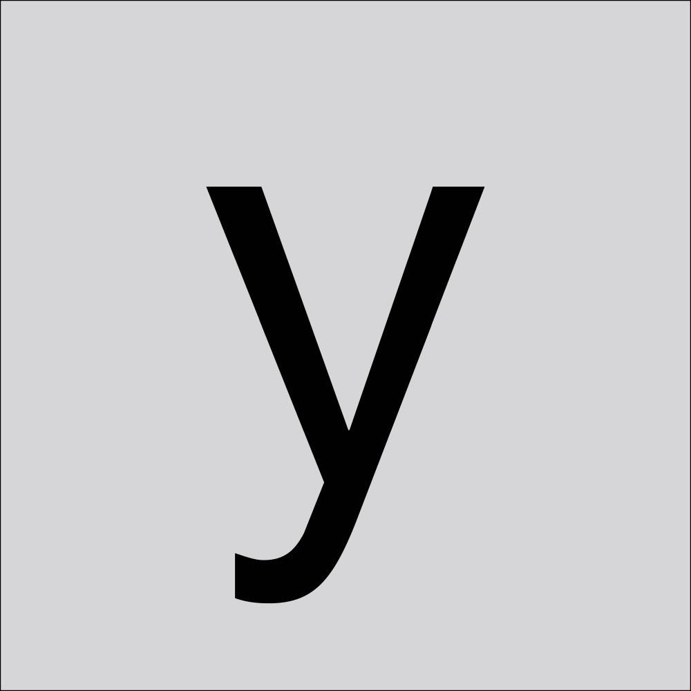 RZB Buchstabe 99222.013.Y-K