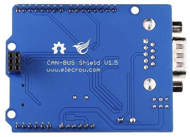 Elecrow Can-Bus Shield, Arduino Mega/Leonardo kompatibel, CAN V2.0B, 9-poliger Sub-D, Micro-SD, V1.5