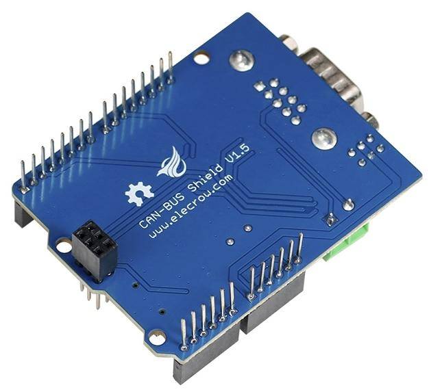 Elecrow Can-Bus Shield, Arduino Mega/Leonardo kompatibel, CAN V2.0B, 9-poliger Sub-D, Micro-SD, V1.5