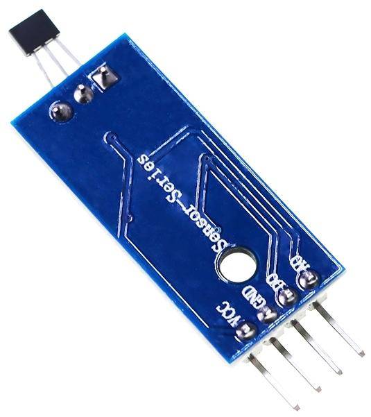 Elecrow Hall Sensor Modul A3144E, Digitaler Ausgang, Strom 16mA, Betriebsspannung 3,3-5,5V