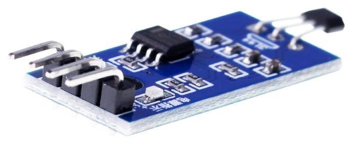 Elecrow Hall Sensor Modul A3144E, Digitaler Ausgang, Strom 16mA, Betriebsspannung 3,3-5,5V