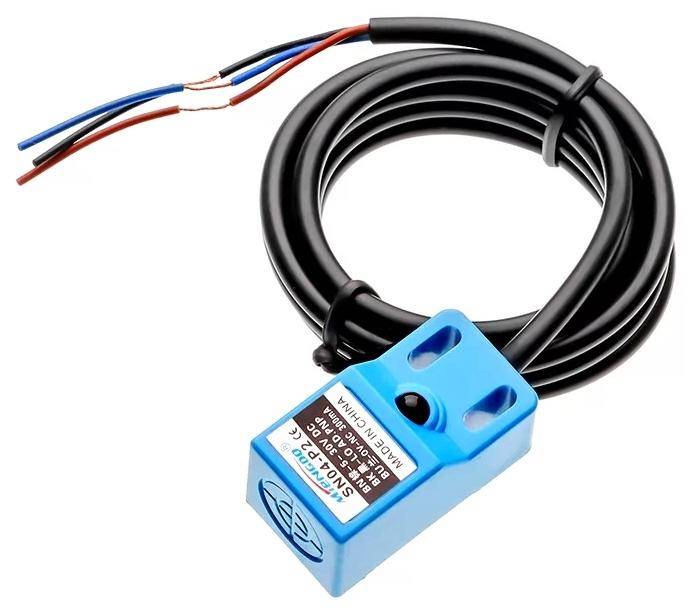 Elecrow SN04-P2 Näherungssensor, PNP Ausgang, 4mm Erfassungsreichweite, IP67 wasserdicht, 24V