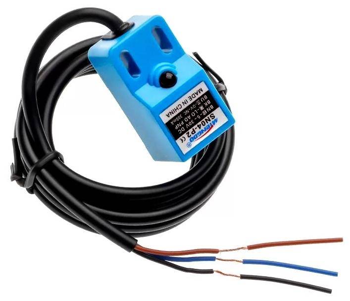 Elecrow SN04-P2 Näherungssensor, PNP Ausgang, 4mm Erfassungsreichweite, IP67 wasserdicht, 24V