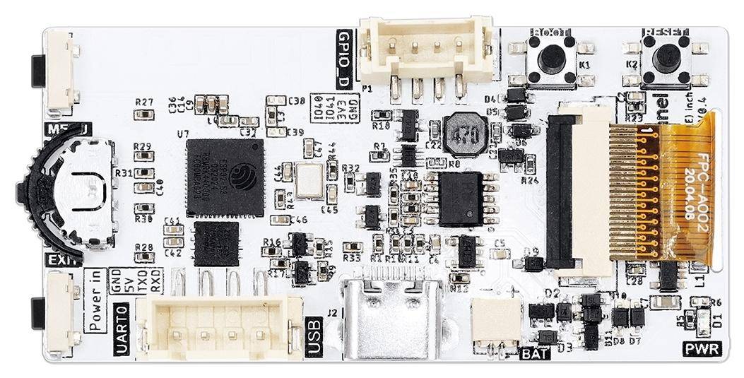 Elecrow CrowPanel E-Paper HMI Display, 2.13 Zoll, 122x250 Auflösung, ESP32-S3, SPI, Schwarz-Weiß