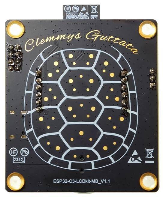 Elecrow ESP32-C3-LCD Kit, Entwicklungsboard mit 1.28 Zoll Display, Drehencoder, Bluetooth, WiFi, USB
