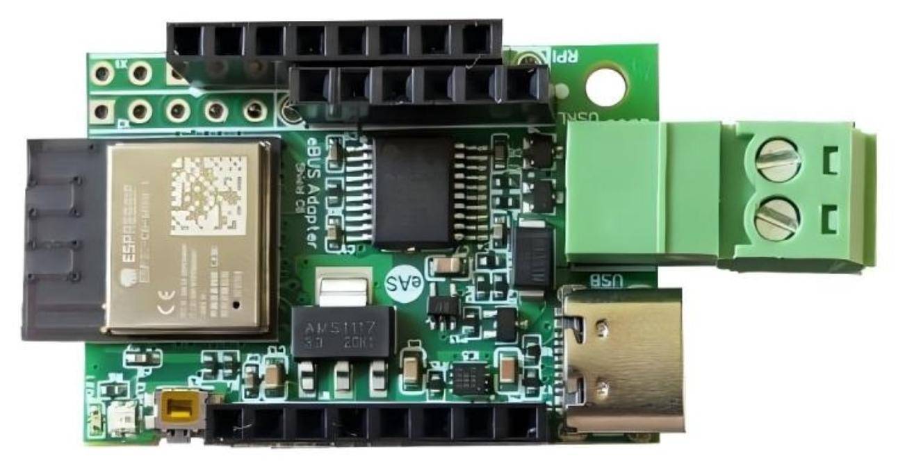 Elecrow eBUS Adapter Shield C6, ESP32-C6, galvanisch getrennt, ohne Gehäuse, USB-C, 5V