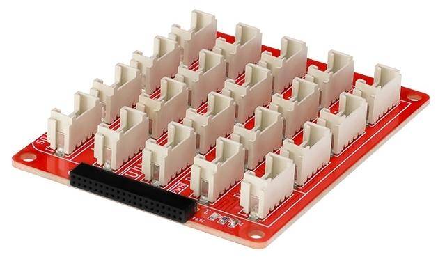 Elecrow CrowPi L Base Shield, GPIO-Schnittstelle, ADC-Chip, SPI, Acrylgehäuse, für Crowtail-Module