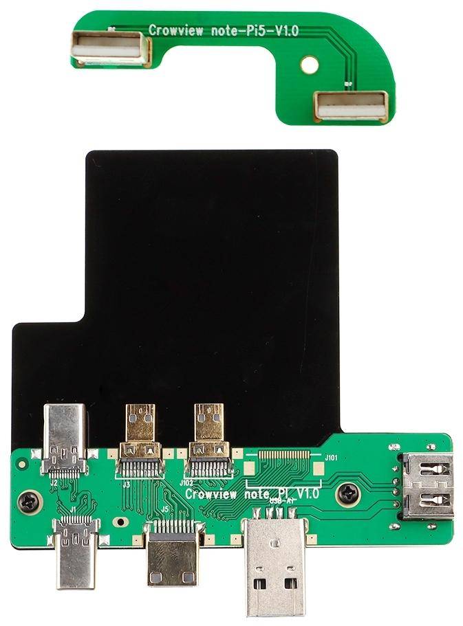 Elecrow CrowView Note Bridge Kit Adapterboard für Raspberry Pi 5