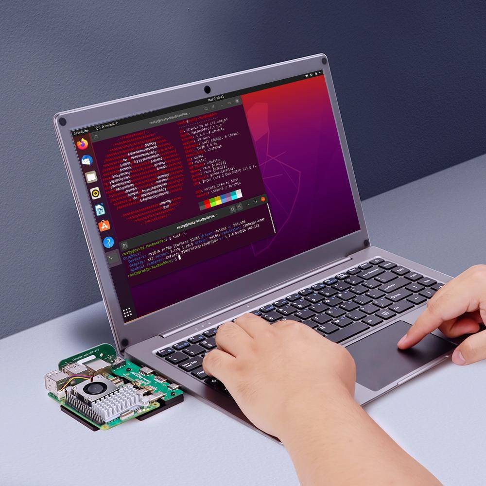 Elecrow CrowView Note Bridge Kit Adapterboard für Raspberry Pi 5