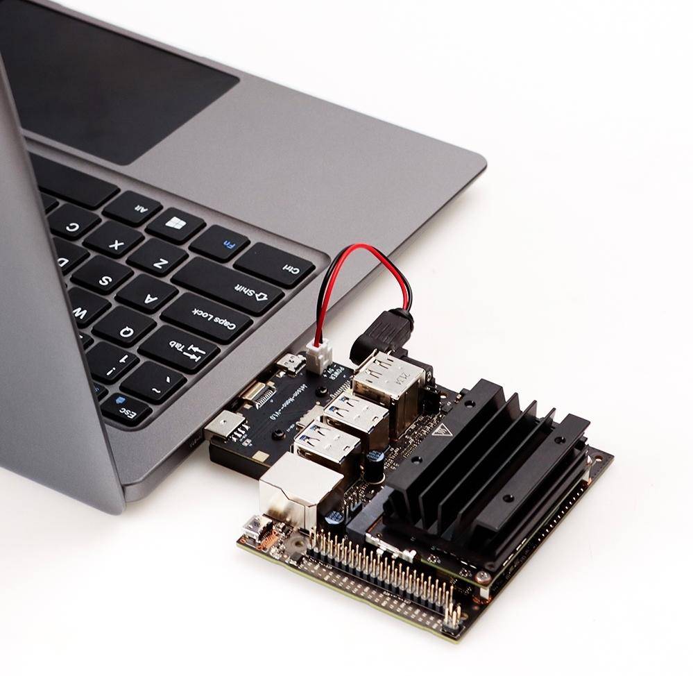 Elecrow CrowView Note Bridge Kit Adapterboard für NVIDIA Jetson Nano, USB-A- und HD-Port