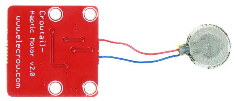 Elecrow Crowtail-Haptic Motor 2.0, DRV2605, I2C, LRA und ERM kompatibel, JST-PH 2.0 4-Pin, 3-5V